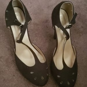 Black Vintage Style Heels